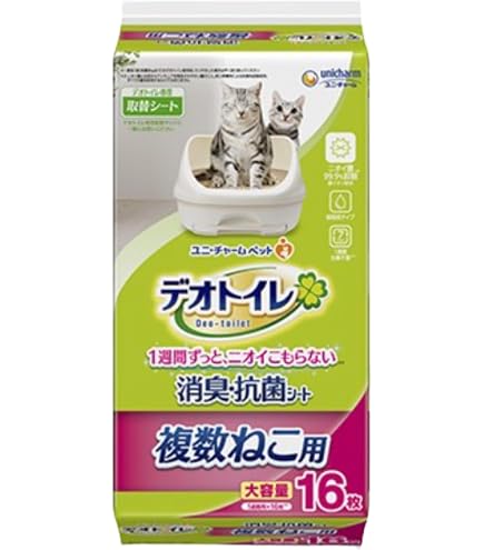 Amazon | 【セット販売】デオトイレ 消臭・抗菌シート 20枚×6袋